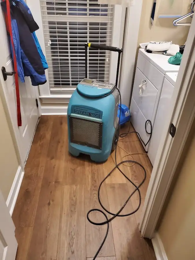 Commercial dehumidifier deployed for Flood Damage Cleanup in Albert Lea